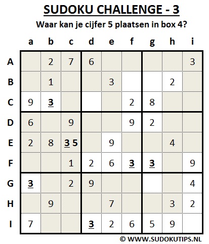 sudoku tips beginners
